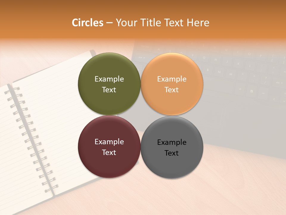 Table Business Paperwork PowerPoint Template