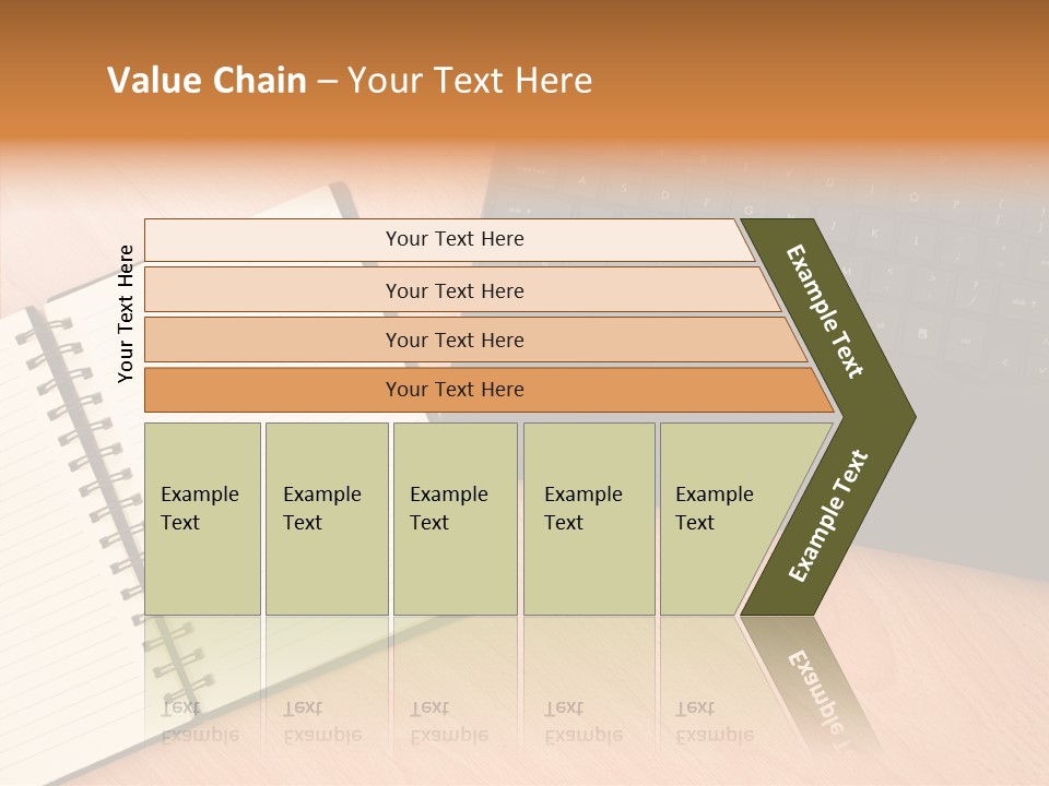 Table Business Paperwork PowerPoint Template