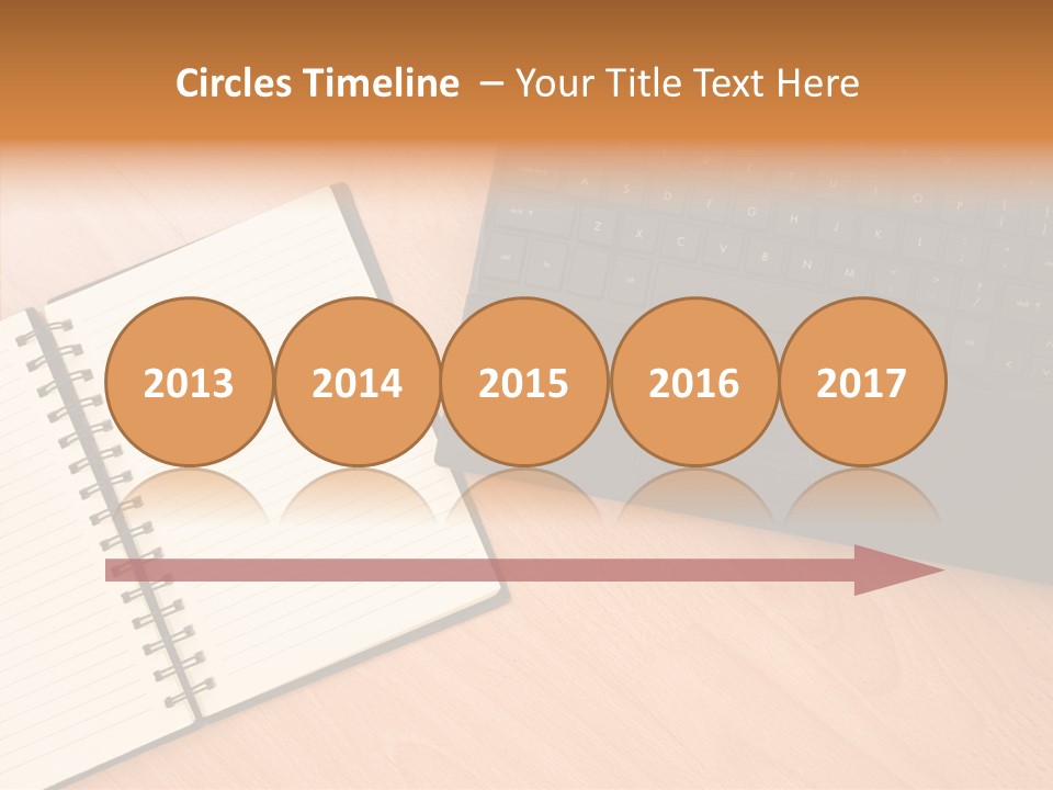 Table Business Paperwork PowerPoint Template