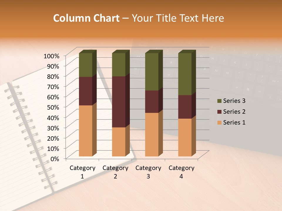 Table Business Paperwork PowerPoint Template