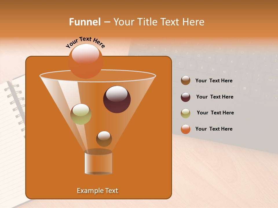 Table Business Paperwork PowerPoint Template