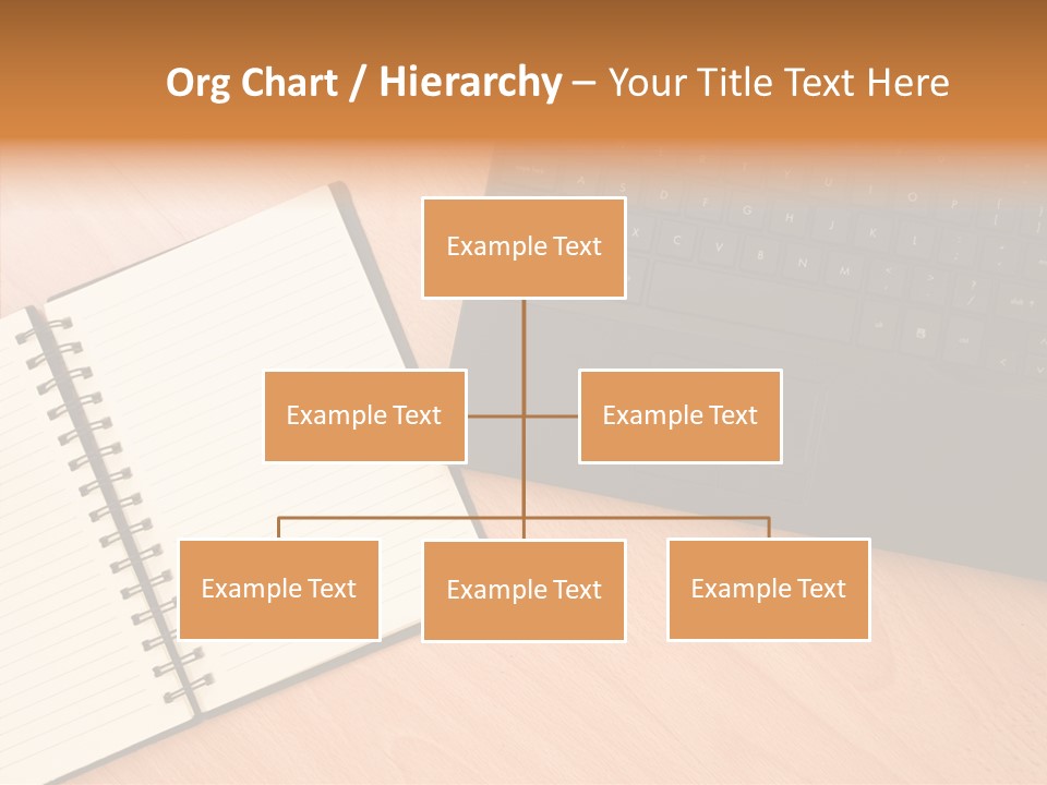 Table Business Paperwork PowerPoint Template