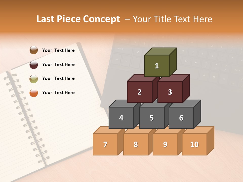 Table Business Paperwork PowerPoint Template