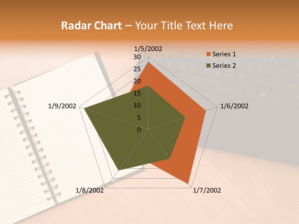 Table Business Paperwork PowerPoint Template