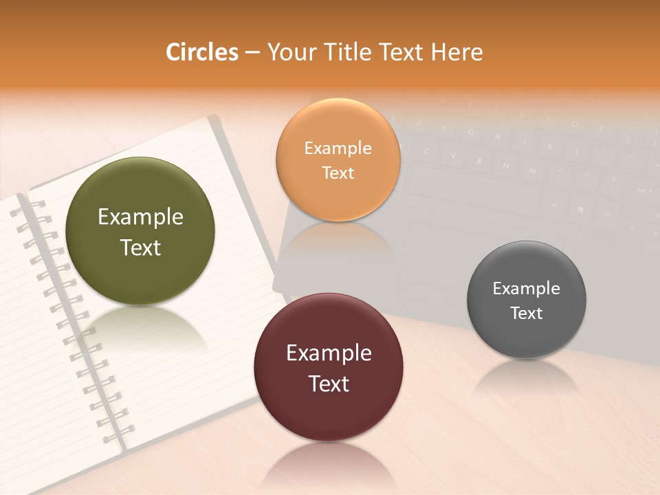 Table Business Paperwork PowerPoint Template