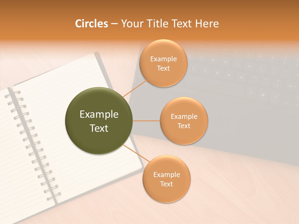 Table Business Paperwork PowerPoint Template
