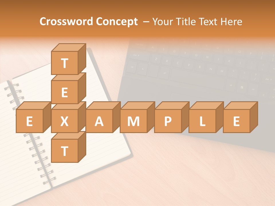 Table Business Paperwork PowerPoint Template