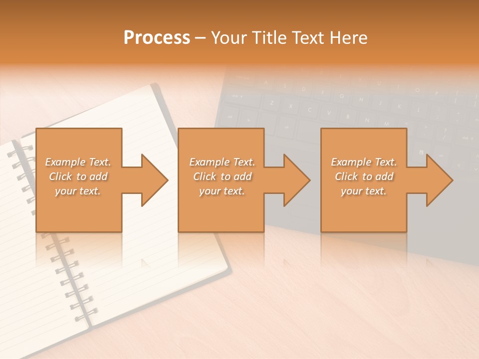 Table Business Paperwork PowerPoint Template
