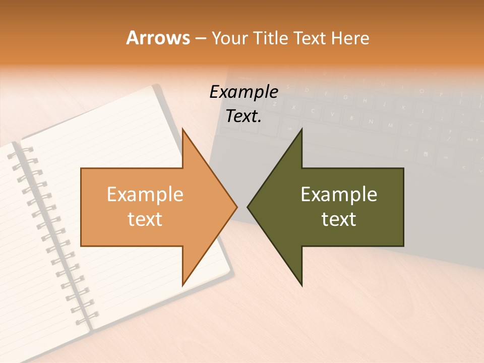 Table Business Paperwork PowerPoint Template