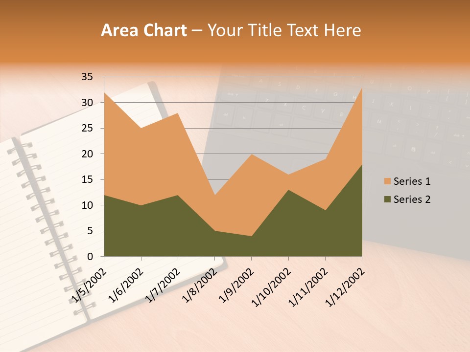Table Business Paperwork PowerPoint Template