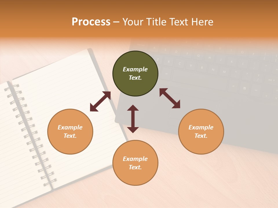 Table Business Paperwork PowerPoint Template