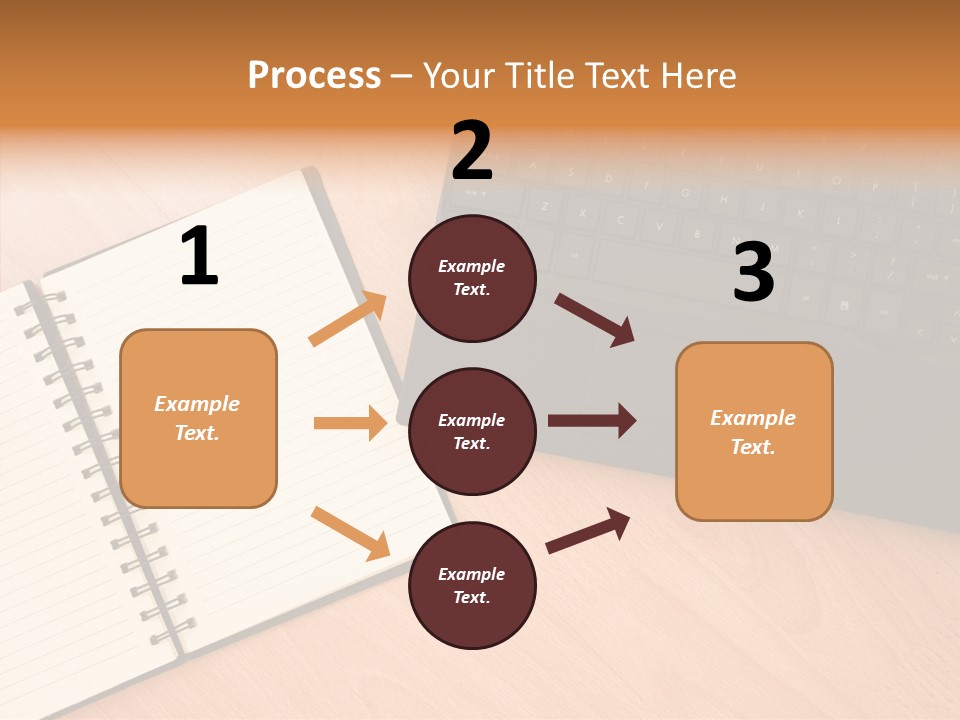 Table Business Paperwork PowerPoint Template