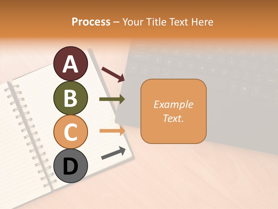 Table Business Paperwork PowerPoint Template