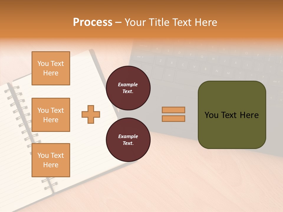 Table Business Paperwork PowerPoint Template
