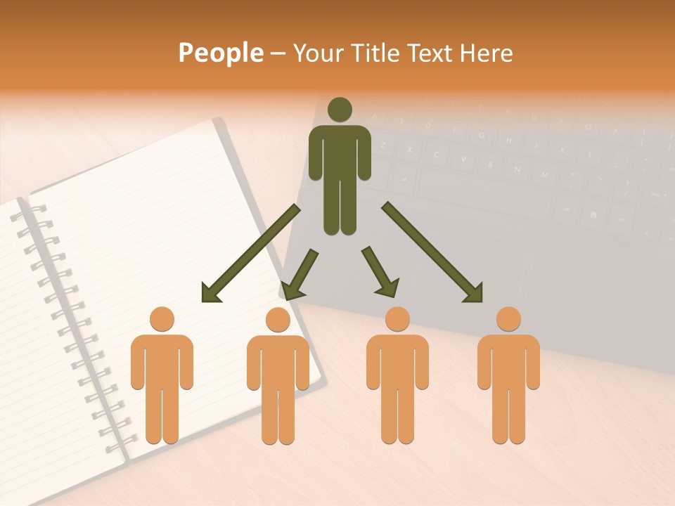 Table Business Paperwork PowerPoint Template