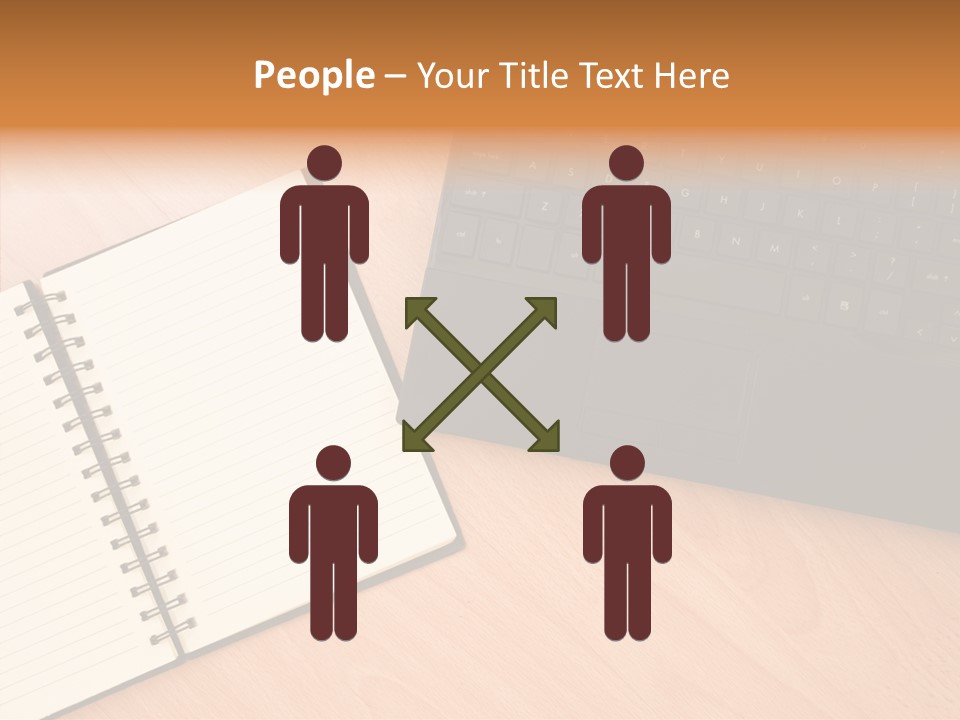 Table Business Paperwork PowerPoint Template