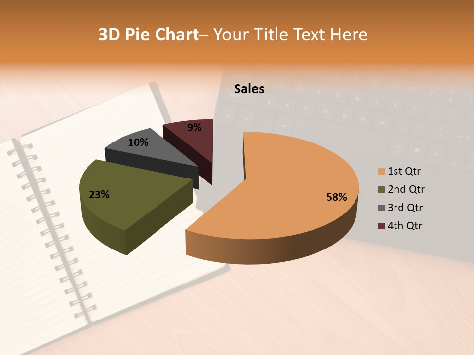 Table Business Paperwork PowerPoint Template