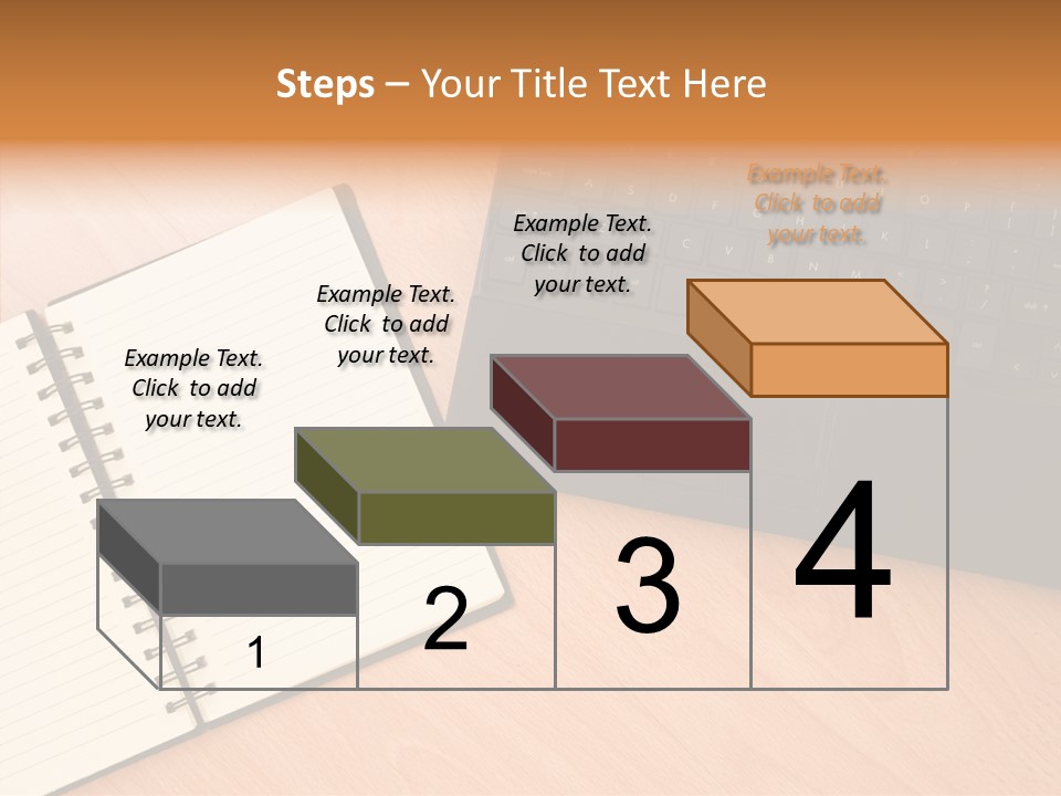 Table Business Paperwork PowerPoint Template