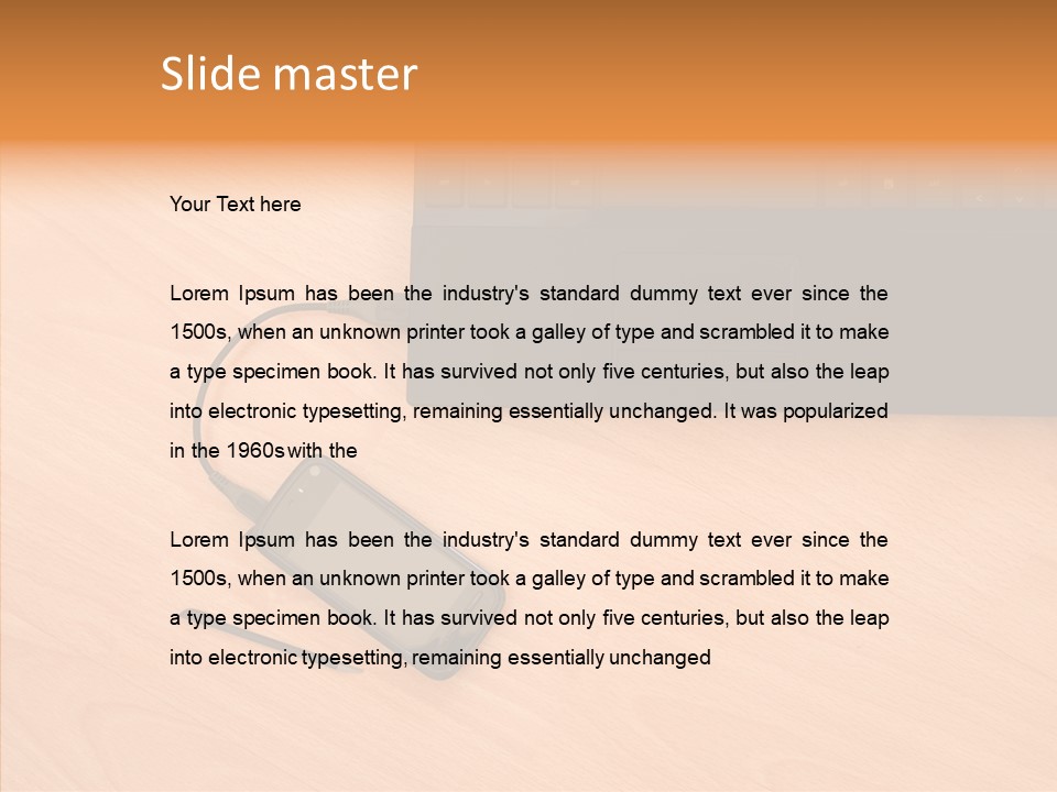 Design Medium Data PowerPoint Template
