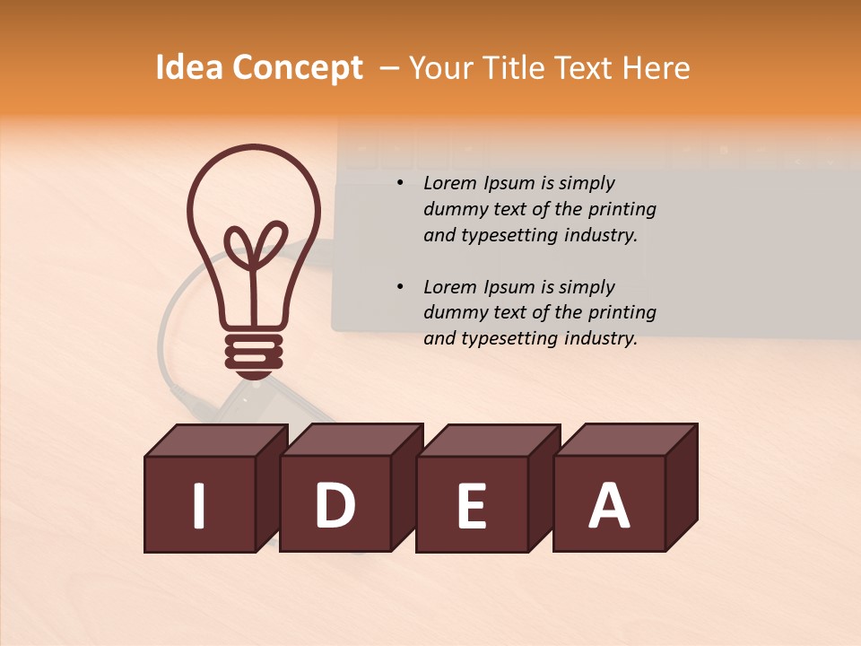 Design Medium Data PowerPoint Template