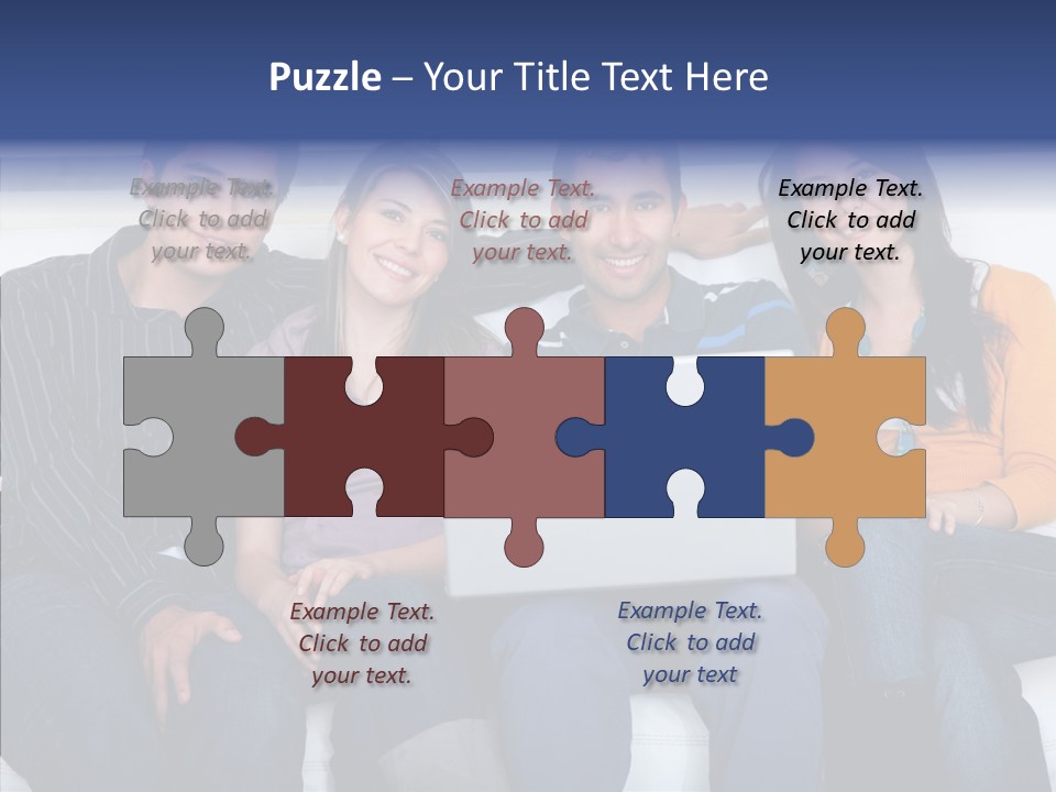 Geração Y PowerPoint Template