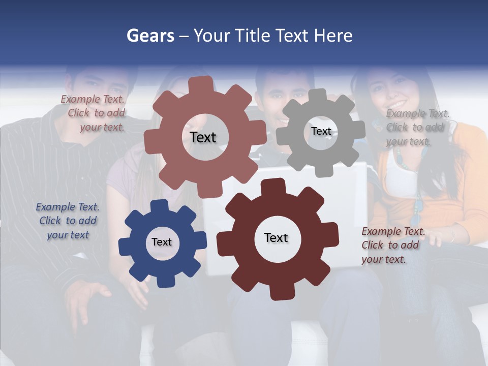 Geração Y PowerPoint Template