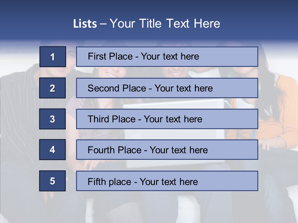 Geração Y PowerPoint Template