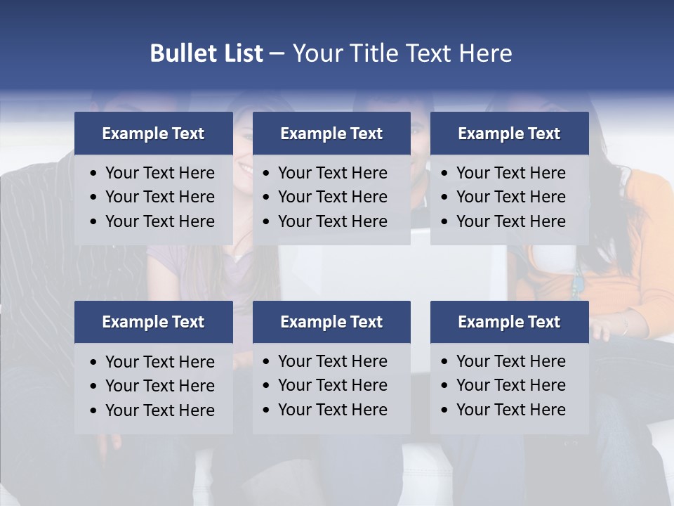 Geração Y PowerPoint Template