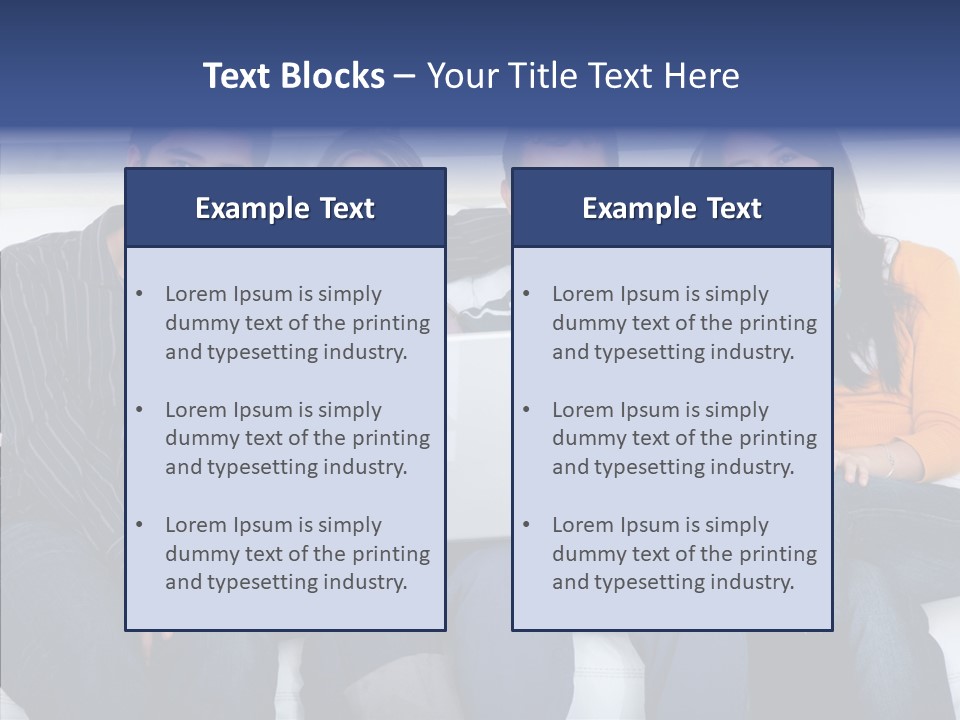 Geração Y PowerPoint Template