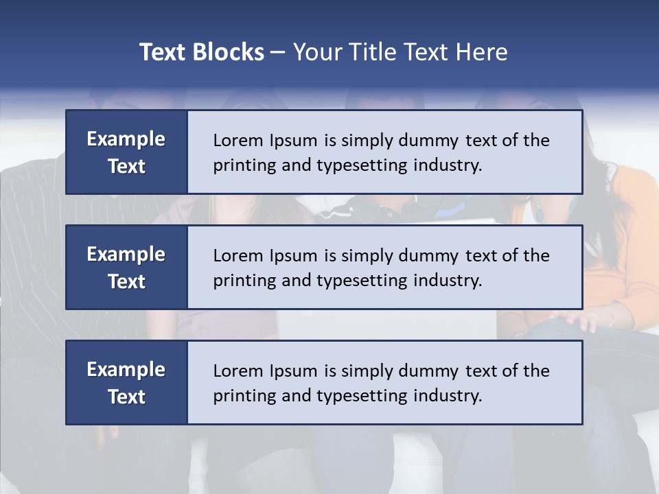Geração Y PowerPoint Template