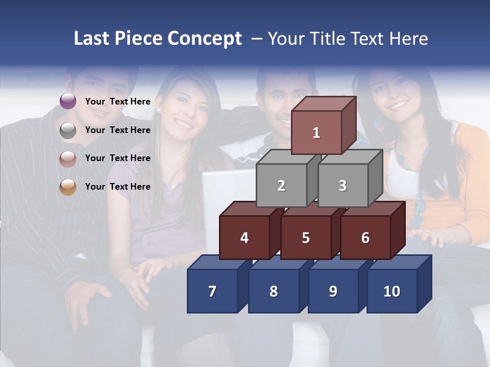 Geração Y PowerPoint Template