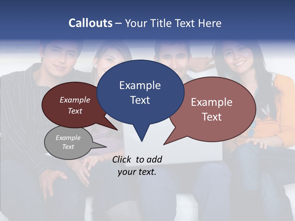 Geração Y PowerPoint Template