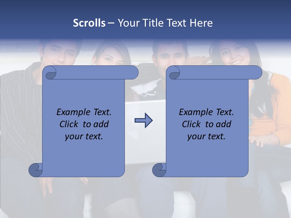 Geração Y PowerPoint Template