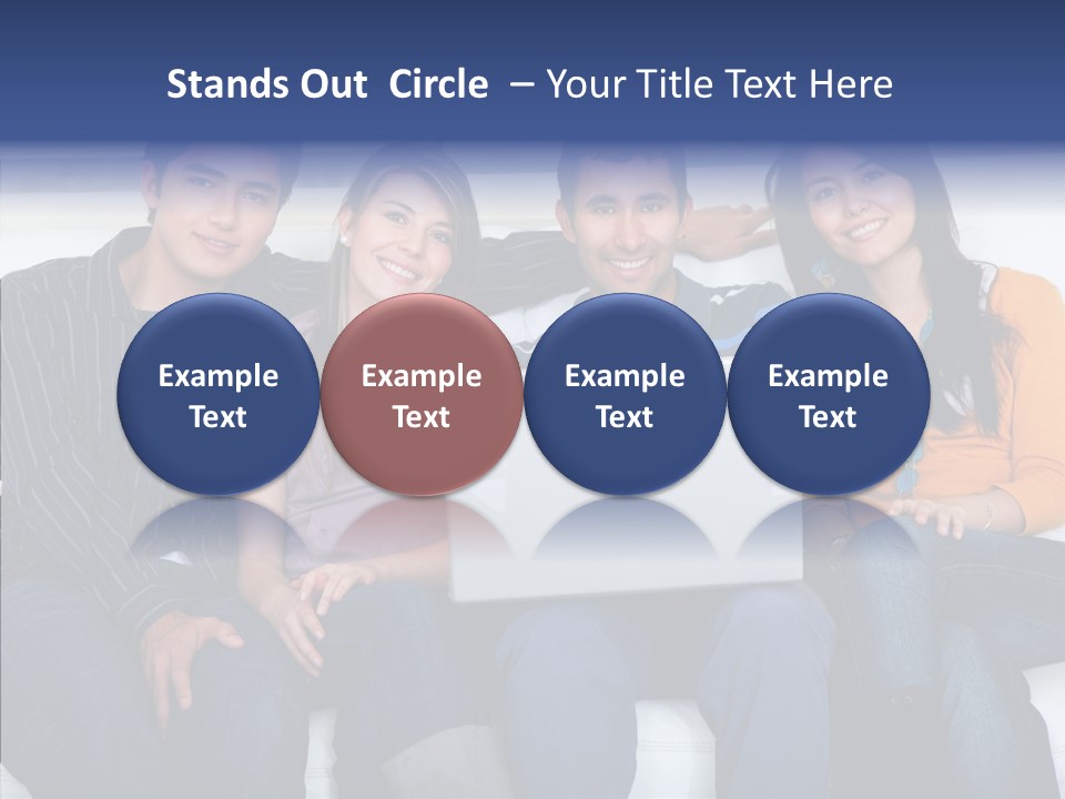 Geração Y PowerPoint Template