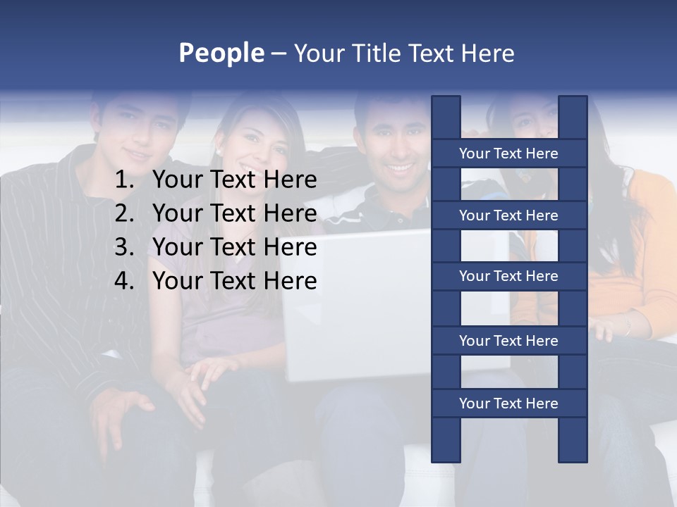 Geração Y PowerPoint Template