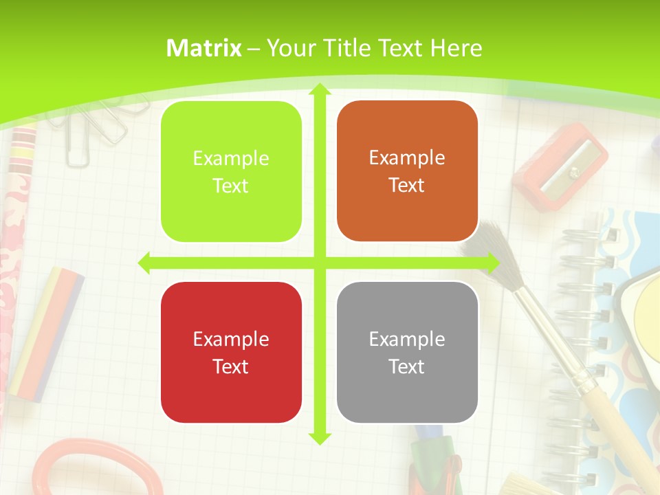 School Things PowerPoint Template