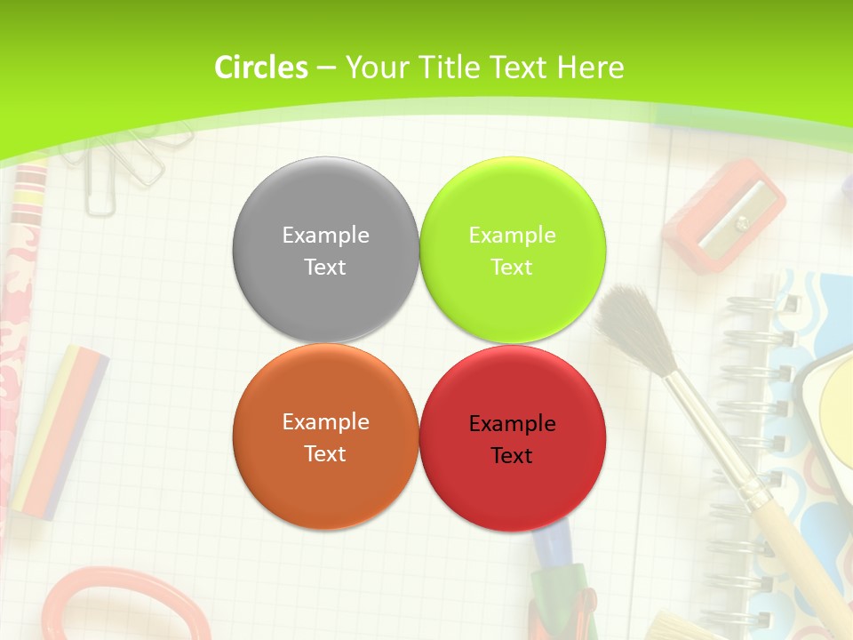 School Things PowerPoint Template