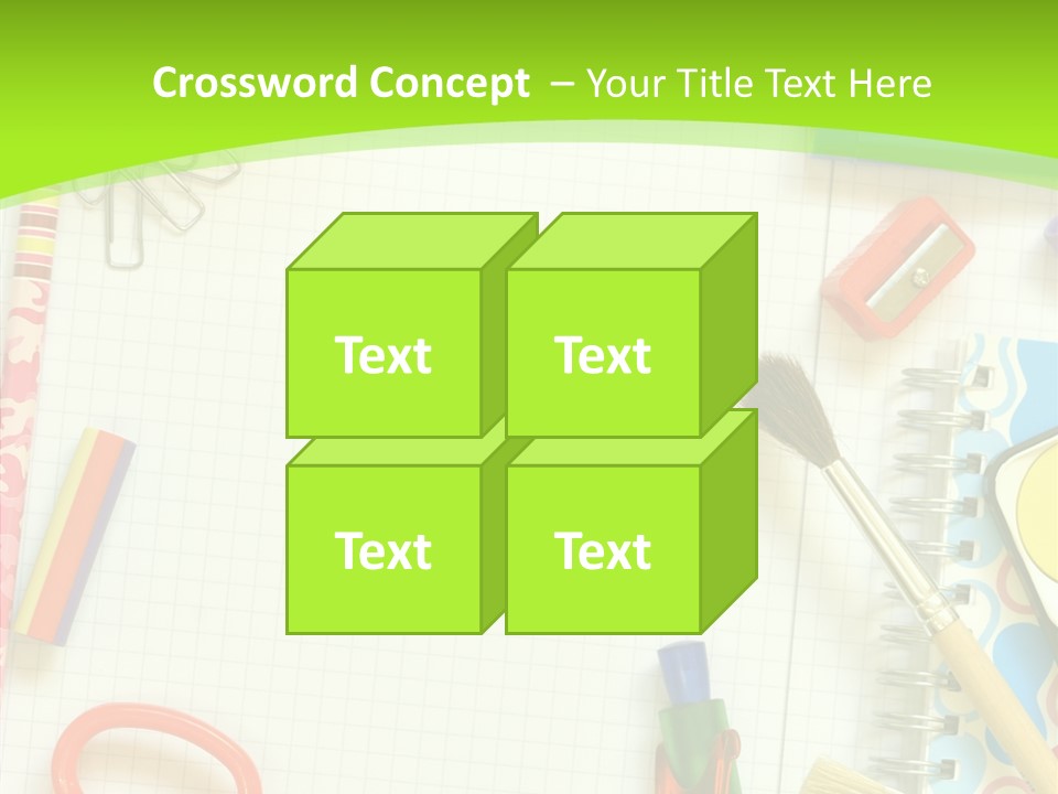 School Things PowerPoint Template