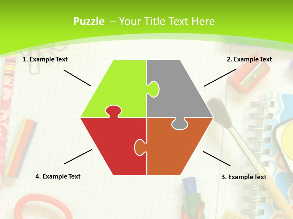 School Things PowerPoint Template