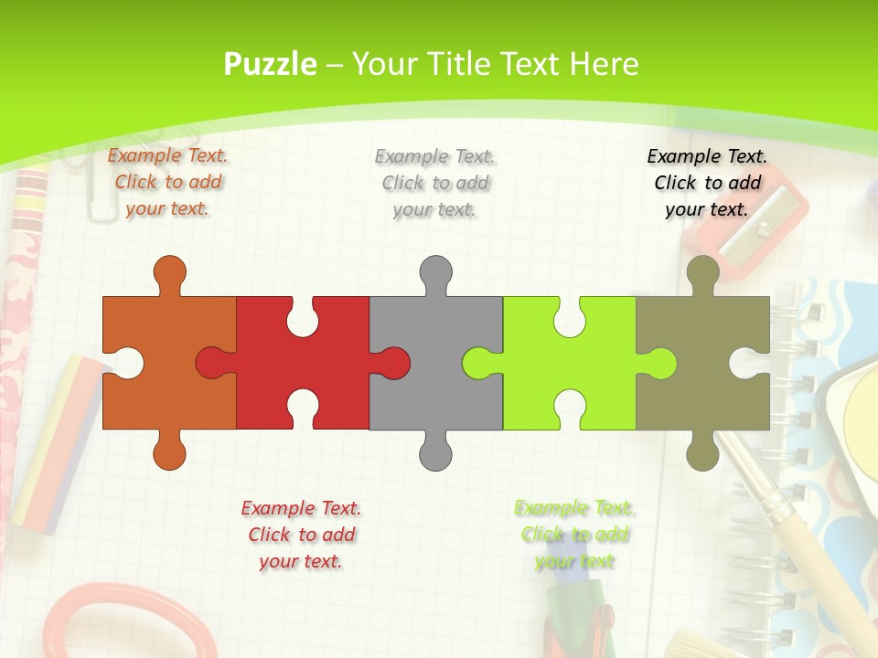 School Things PowerPoint Template