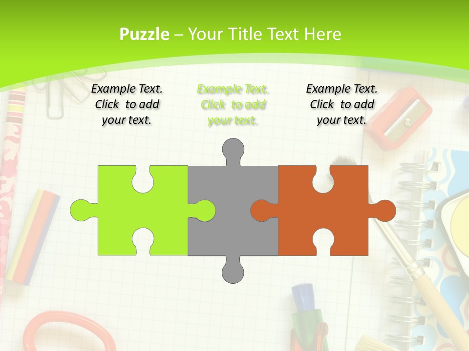 School Things PowerPoint Template