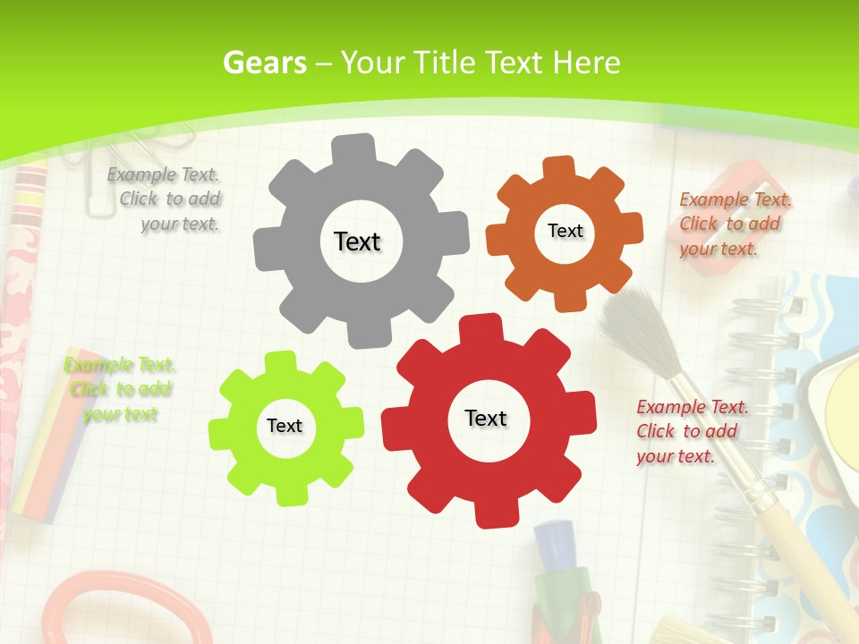 School Things PowerPoint Template