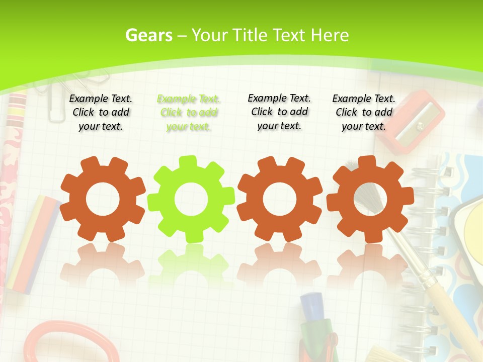 School Things PowerPoint Template