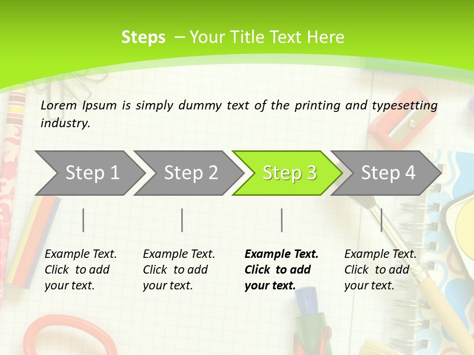 School Things PowerPoint Template