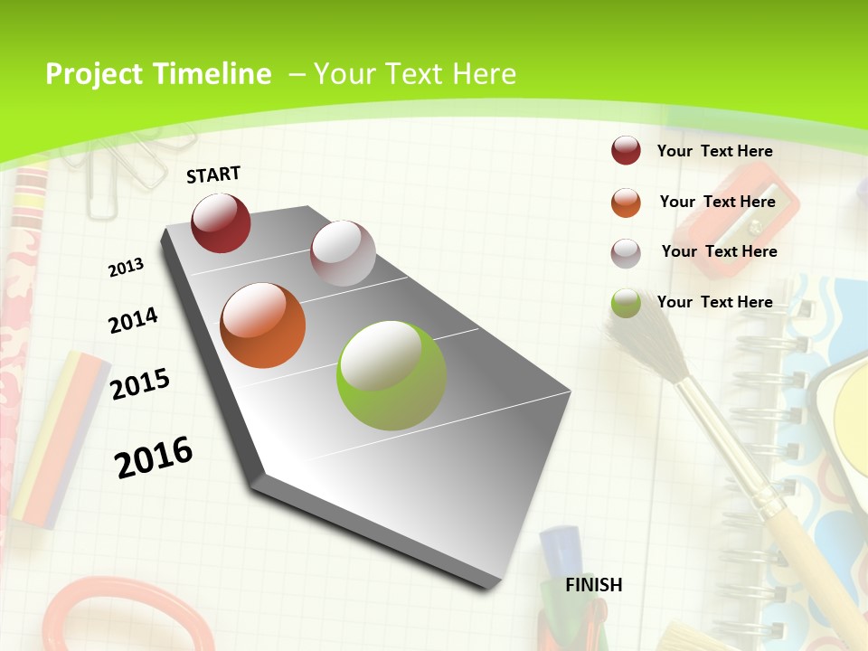 School Things PowerPoint Template