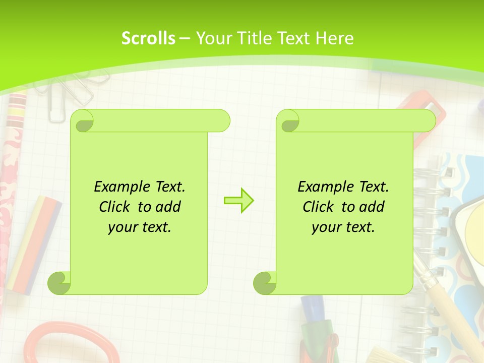 School Things PowerPoint Template
