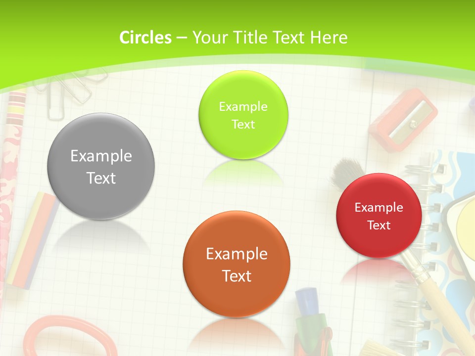 School Things PowerPoint Template