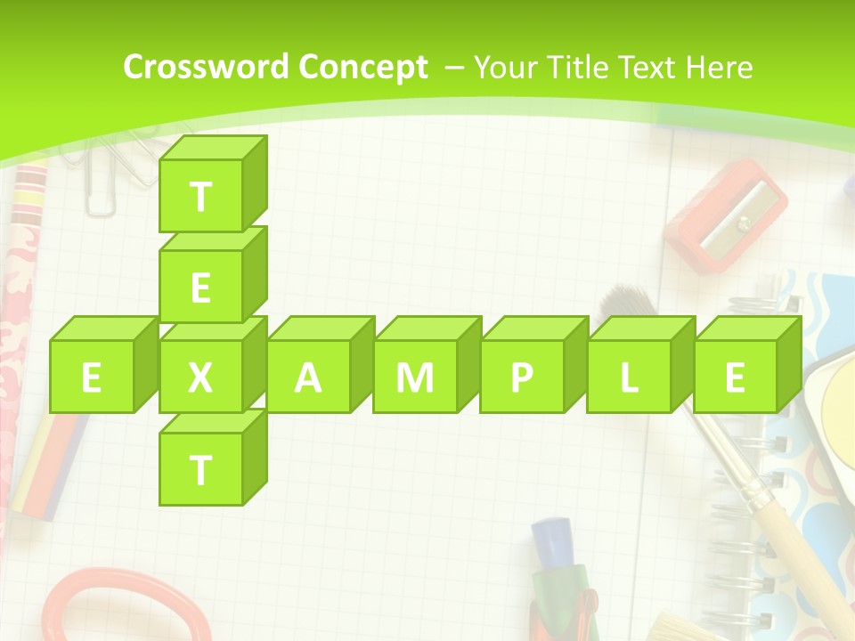 School Things PowerPoint Template