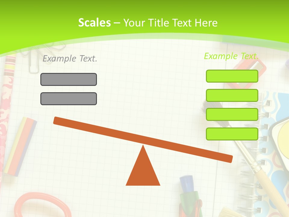 School Things PowerPoint Template