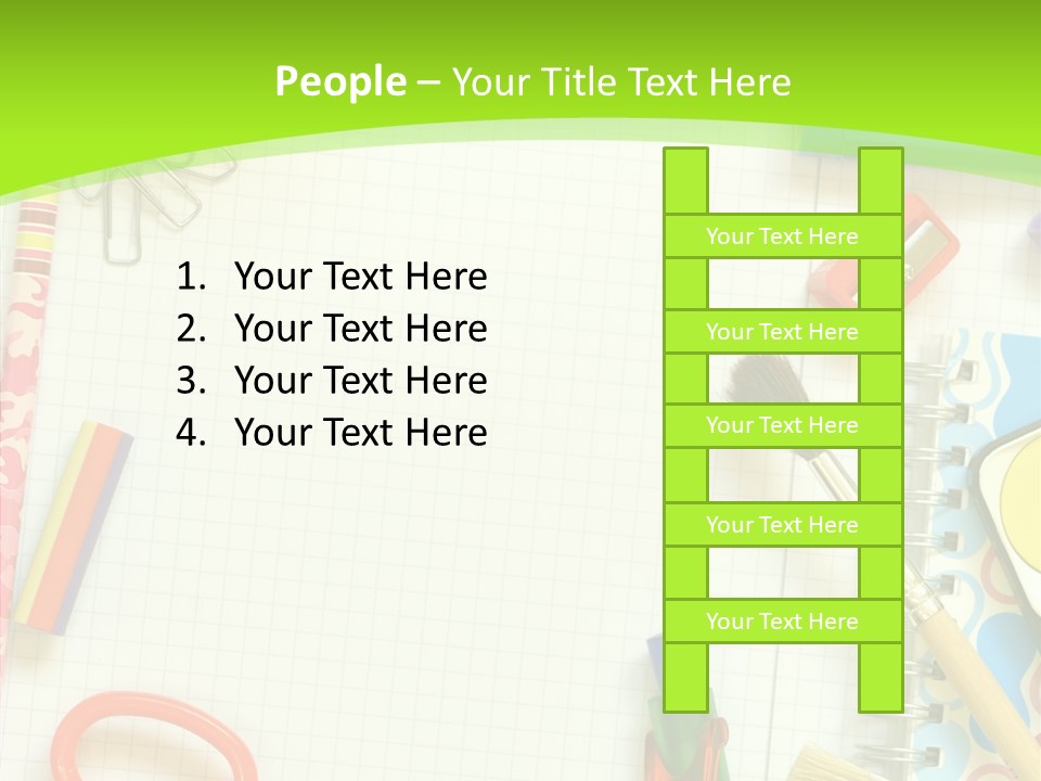 School Things PowerPoint Template